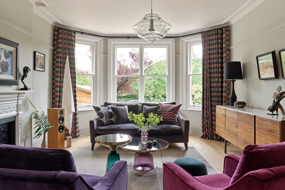 Surrey Victorian renovation | Living Room | Interior Designers